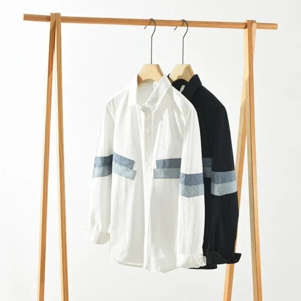 Jeroen - Chemise Patchwork - Coupe Décontractée - Hommes – Image 6