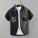 Khalid - Chemise à Patches Décontractée - Tendance - Hommes