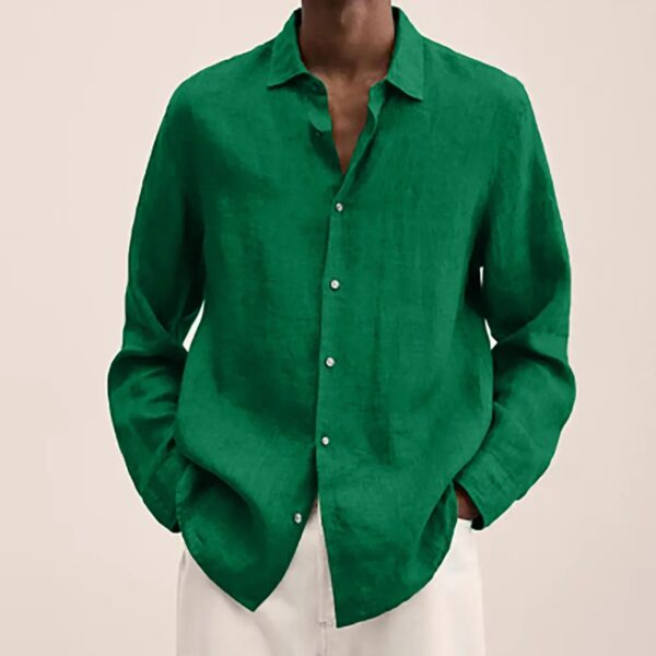 Mason - Chemise en coton léger - Confortable - Hommes – Image 9