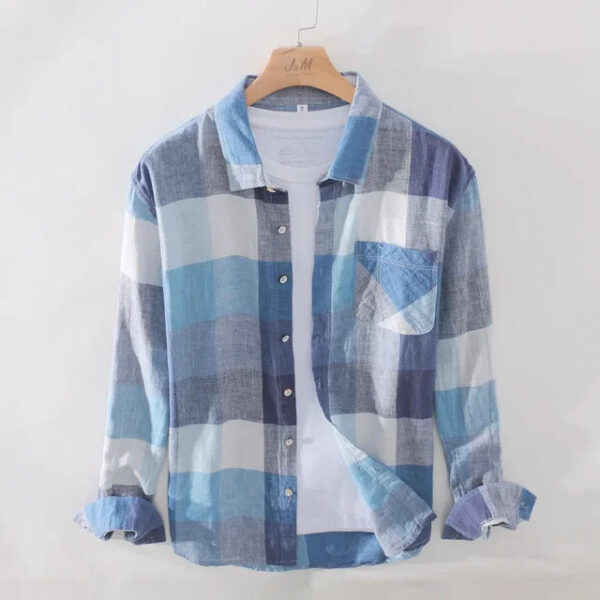 Otmar - Chemise à carreaux - Intemporel - Hommes – Image 13