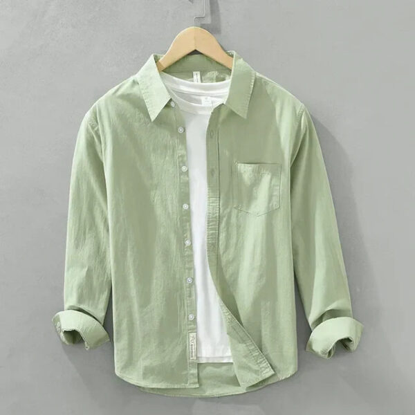Arjen - Chemise Élégante - Manches Longues - Coupe Décontractée - Hommes – Image 6