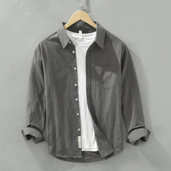 Arjen - Chemise Élégante - Manches Longues - Coupe Décontractée - Hommes – Image 5