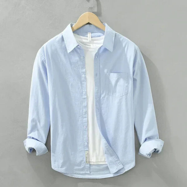 Arjen - Chemise Élégante - Manches Longues - Coupe Décontractée - Hommes – Image 7