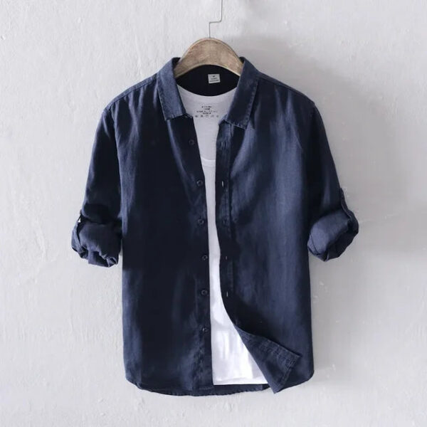 Lachlan - Chemise en Lin - Intemporel - Hommes – Image 15