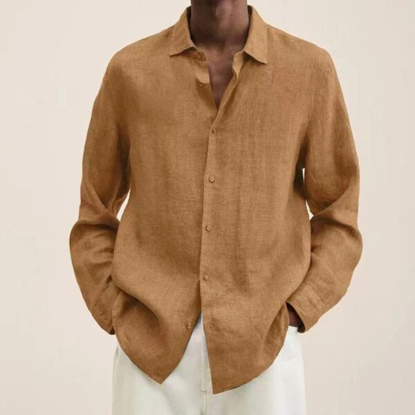 Mason - Chemise en coton léger - Confortable - Hommes – Image 8