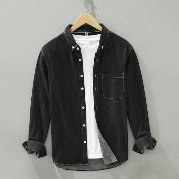 Ezechiël - Chemise en Denim - Intemporel - Hommes