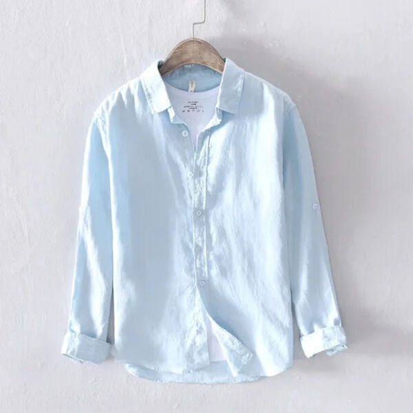 Lachlan - Chemise en Lin - Intemporel - Hommes – Image 2