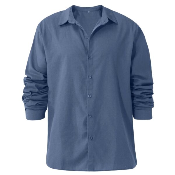 Mason - Chemise en coton léger - Confortable - Hommes – Image 3