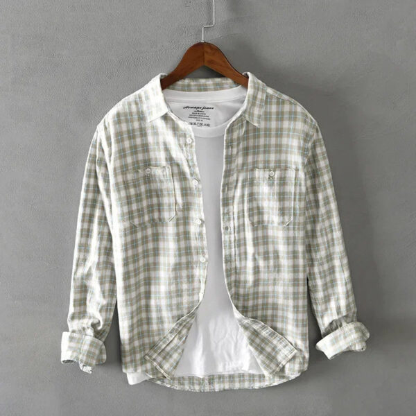 Kelvin - Chemise à carreaux - Décontracté - Hommes – Image 3