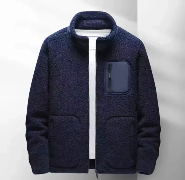 Xavier – Veste Intemporelle Pour Hommes Avec Fermeture Éclair – Image 3