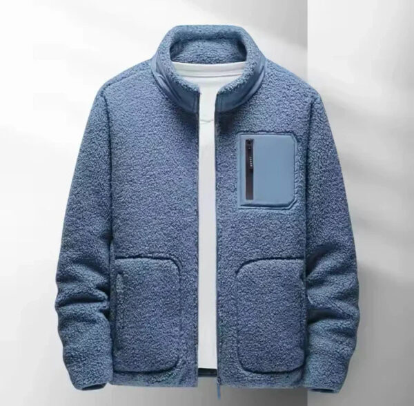 Xavier – Veste Intemporelle Pour Hommes Avec Fermeture Éclair – Image 4
