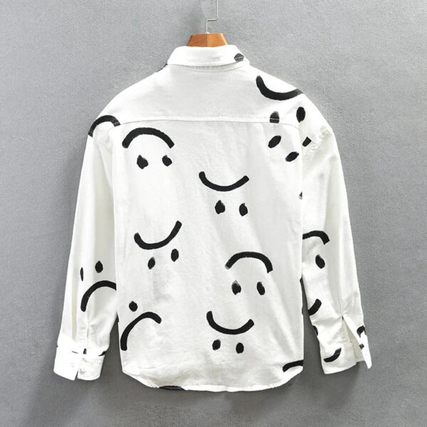 Cyrus - Chemise Smiley - Décontractée - Hommes – Image 4