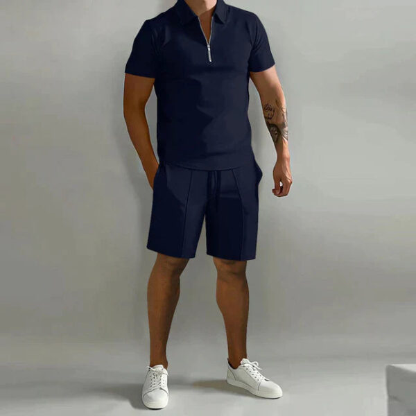 Drew - Polo shirt Set d'été - Décontracté - Coupe ample - Hommes – Image 10