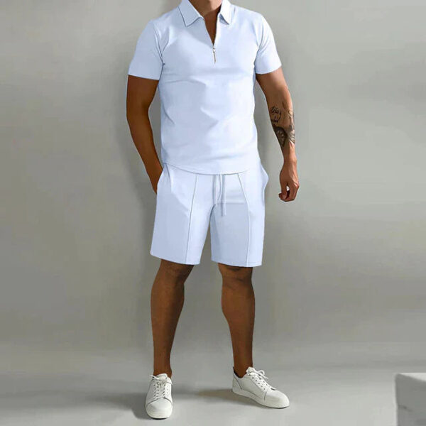 Drew - Polo shirt Set d'été - Décontracté - Coupe ample - Hommes – Image 9