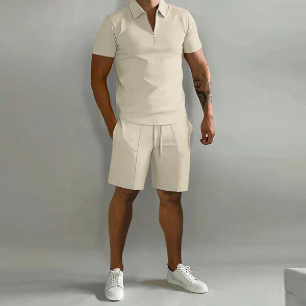 Drew - Polo shirt Set d'été - Décontracté - Coupe ample - Hommes – Image 6