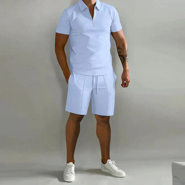 Drew - Polo shirt Set d'été - Décontracté - Coupe ample - Hommes – Image 8