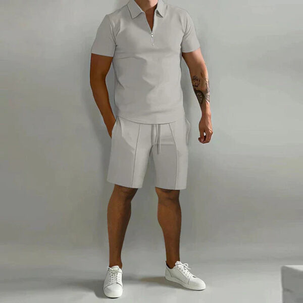Drew - Polo shirt Set d'été - Décontracté - Coupe ample - Hommes – Image 7