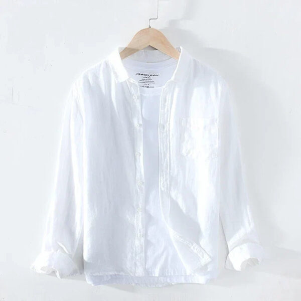 Lachlan - Chemise en Lin - Intemporel - Hommes – Image 14