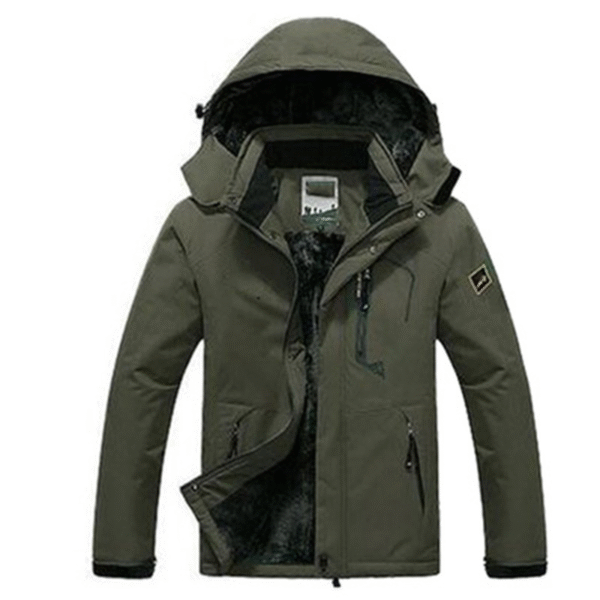 Louis – Manteau D'Hiver Imperméable Pour Homme, Élégant Et Pratique