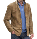 Anatole – Veste En Tricot Avec Revers Pour Hommes, Élégante Et Pratique