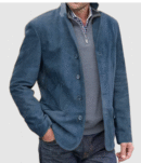 Anatole – Veste En Tricot Avec Revers Pour Hommes, Élégante Et Pratique