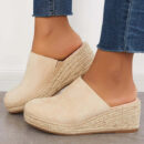 Maronti - Sandales espadrilles fermées pour femmes