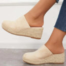 Maronti - Sandales espadrilles fermées pour femmes