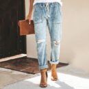 Doreen - Jean jogger décontracté pour femme