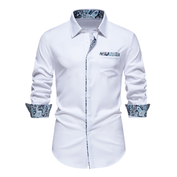 Ice - Chemise à manches longues Stretch pour hommes – Image 10