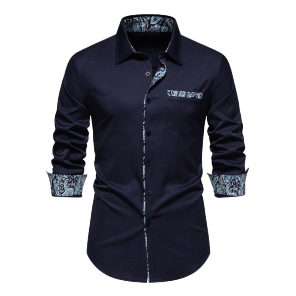 Ice - Chemise à manches longues Stretch pour hommes – Image 11