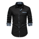 Ice - Chemise à manches longues Stretch pour hommes