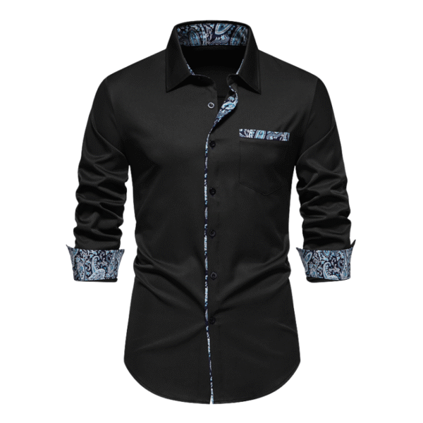 Ice - Chemise à manches longues Stretch pour hommes – Image 12