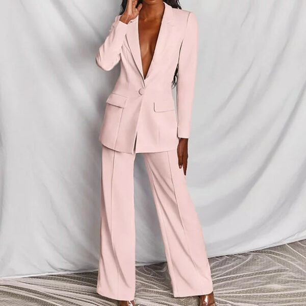 Lavinia - Ensemble élégant costume blazer et pantalon
