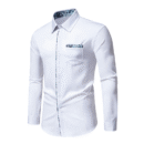 Ice - Chemise à manches longues Stretch pour hommes