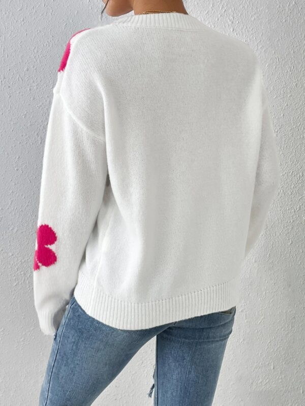 Julia - Pull en maille à imprimé floral – Image 6