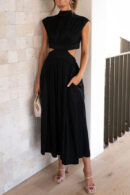 Catharina - Robe longue plissée pour femmes