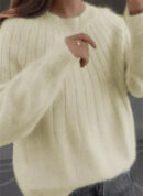 Ania - Pull en tricot de cachemire moelleux