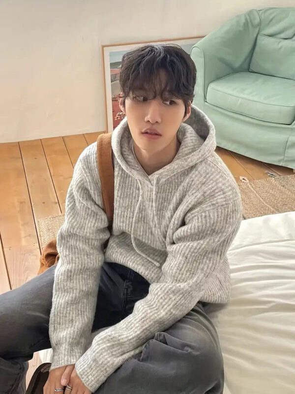 Stevan - Pull à capuche élégant pour hommes – Image 3