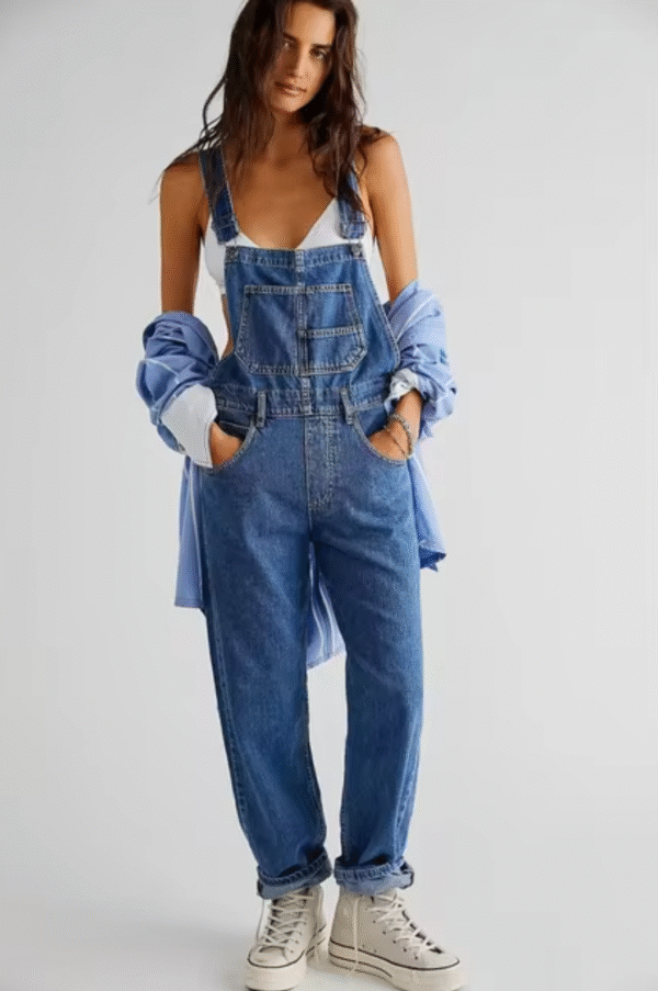 Shaira – Salopette ample en jean