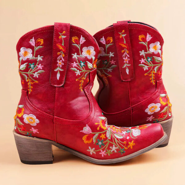 Miriam - Bottes de cow-girl vintage résistantes aux intempéries – Image 9