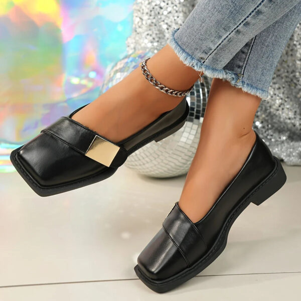 Marvela - Elégantes chaussures plates à bout carré pour femmes