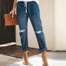 Doreen - Jean jogger décontracté pour femme