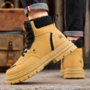 Levi - Bottes de neige pour hommes à semelles épaisses