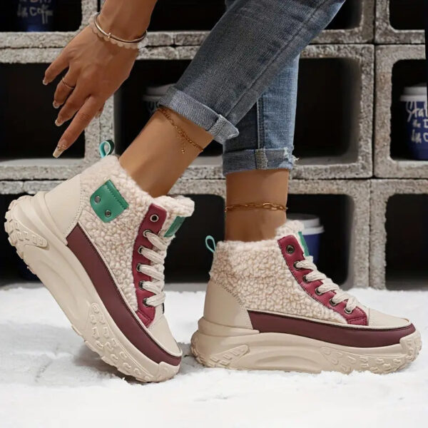 Nicolette – Bottes de neige en velours – Image 5