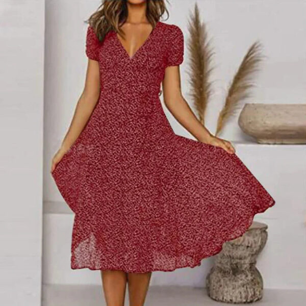 Joyce - Robe midi pour femme – Image 2