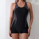 Marina - Maillot de bain avec imprimé graphique