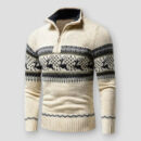 Joralph - Pull en maille demi-zip