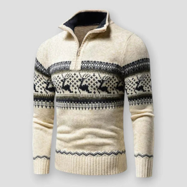 Joralph - Pull en maille demi-zip – Image 3