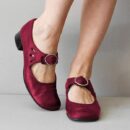 Fiona - Chaussures orthopédiques vintage à bout rond