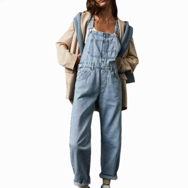 Shaira – Salopette ample en jean – Image 4